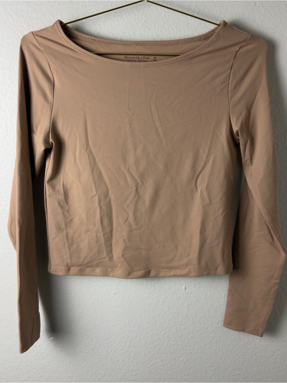 Brown Longsleeve Abercrombie Tee